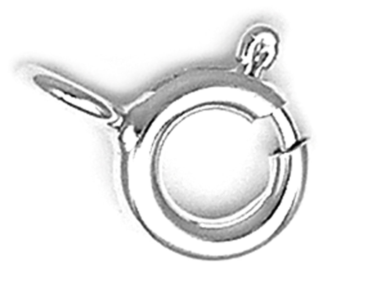 18120 A18120 Cierre plata de ley 925 de muelle circular Innspiro