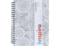 18301 Cuaderno de bocetos con lapiz COLORING Innspiro - Ítem