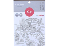 18403 Libro para colorear COLORING City and Travel Innspiro - Ítem