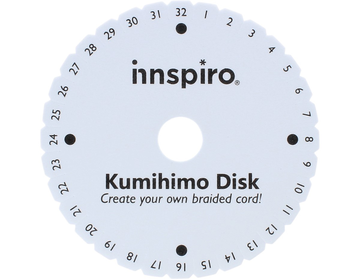 20003 20004 Disque Kumihimo rond Innspiro