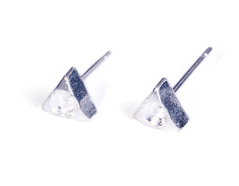 202004 A202004 Boucle d oreilles metallique pour incruster triangle argente Innspiro - Article