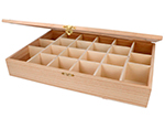 209 Caja vitrina expositor madera de balsa Innspiro - Ítem2