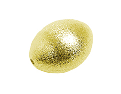 A210005 210005 Perle metallique cuivre poli ovale doree Innspiro - Article