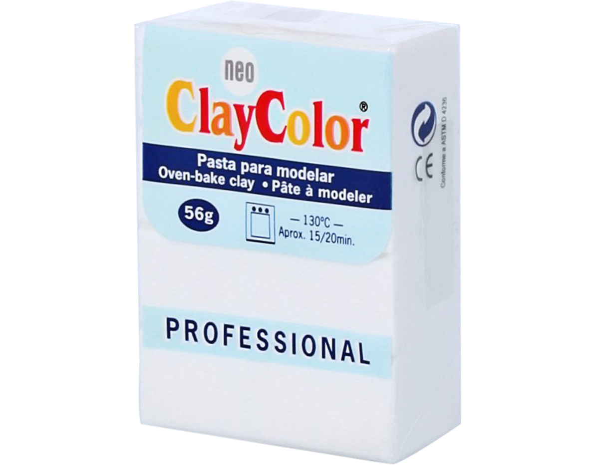 2101 Pasta polimerica Basicos blanca ClayColor