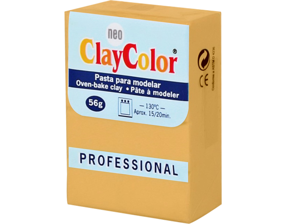 2105 Pasta polimerica Basicos calabaza ClayColor