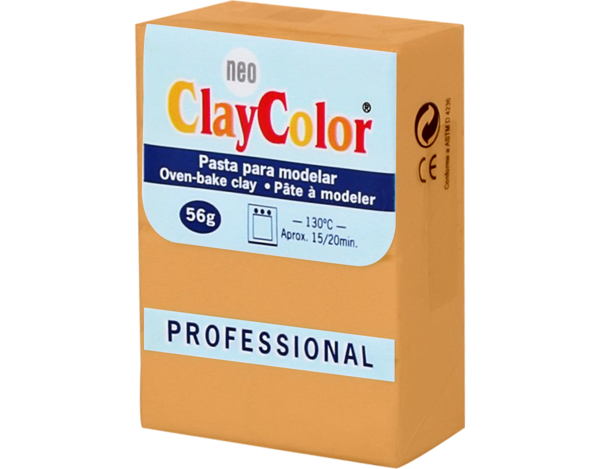 2106 Pasta polimerica Basicos naranja ClayColor