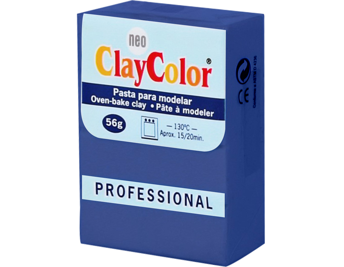 2112 Pasta polimerica Basicos azul marino ClayColor