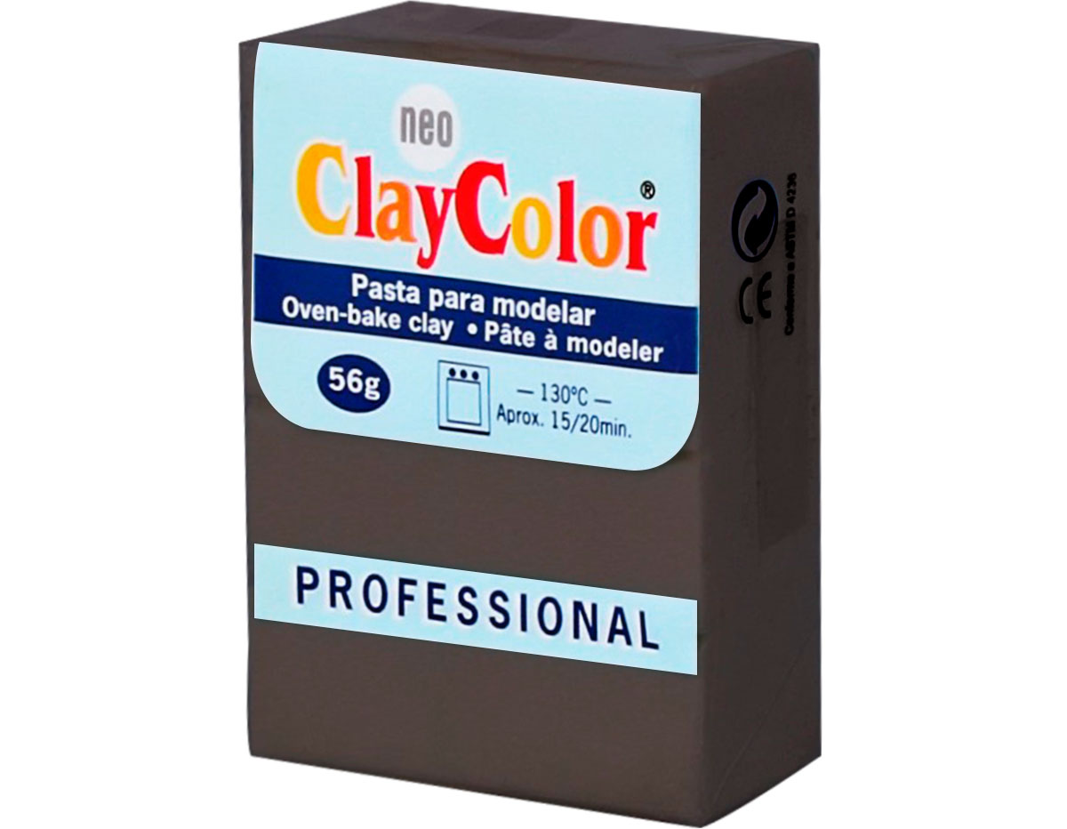 2125 Pate polymere Basic chocolat ClayColor