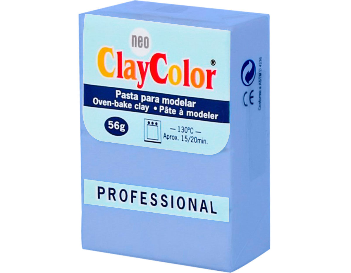 2127 Pasta polimerica Basicos azul grisaceo ClayColor