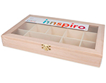 213 Caja vitrina expositor madera de balsa Innspiro - Ítem1