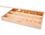 213 Caja vitrina expositor madera de balsa Innspiro - Ítem2