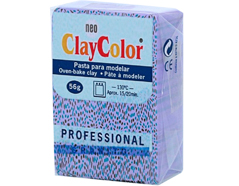 2143 Pasta polimerica Granito lila ClayColor - Ítem