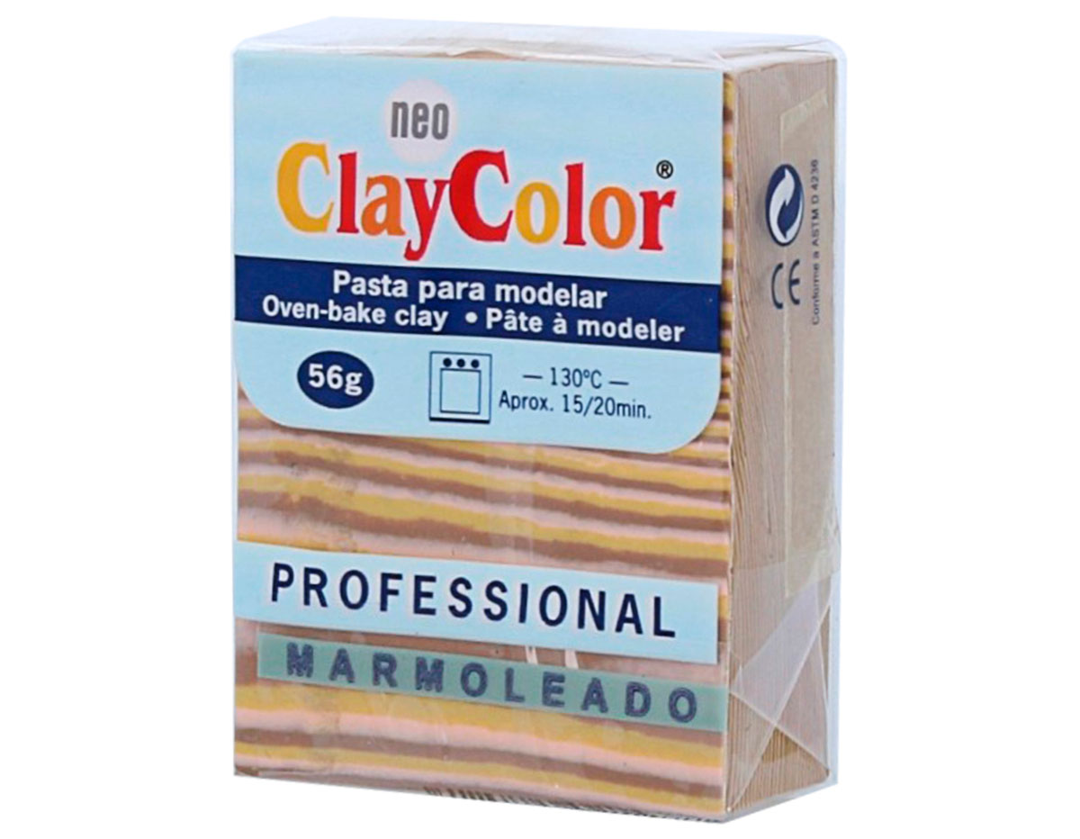 2147 Pate polymere Marbree ocre ClayColor