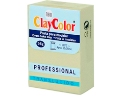 2150 Pasta polimerica Translucido amarillo claro ClayColor - Ítem