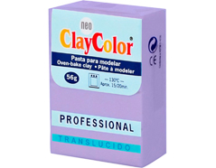 2154 Pasta polimerica Translucido lavanda ClayColor - Ítem