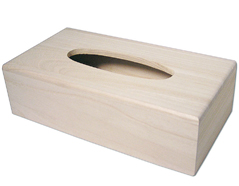 21565 Caja panuelos madera de balsa con tapa Innspiro - Ítem
