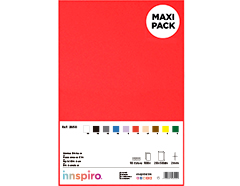 21850 MAXI-PACK Ecole lot 100 plaques mousse EVA 10 couleurs assorties 20x30cm x 2mm Innspiro - Article1