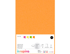 21963 Mousse EVA orange feuilles adhesives 20x30cm x2mm 5u Innspiro - Article