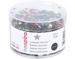 2196 Boite Paillettes d aluminium en forme d etoiles multicolore 5mm 30gr aprox Innspiro - Article1