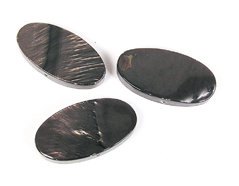 Z22169 22169 Perle coquille de perle mere ovale brillant noir Innspiro - Article