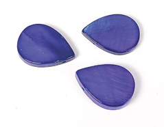 Z22188 22188 Perle coquille de perle mere larme brillant bleu marine Innspiro - Article