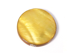 22205 Z22225 22225 Z22205 Perle coquille de perle mere disque brillant or Innspiro - Article