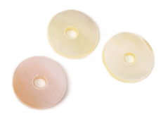 Z22240 22240 Perle coquille de perle mere disque avec trou brillant naturel Innspiro - Article