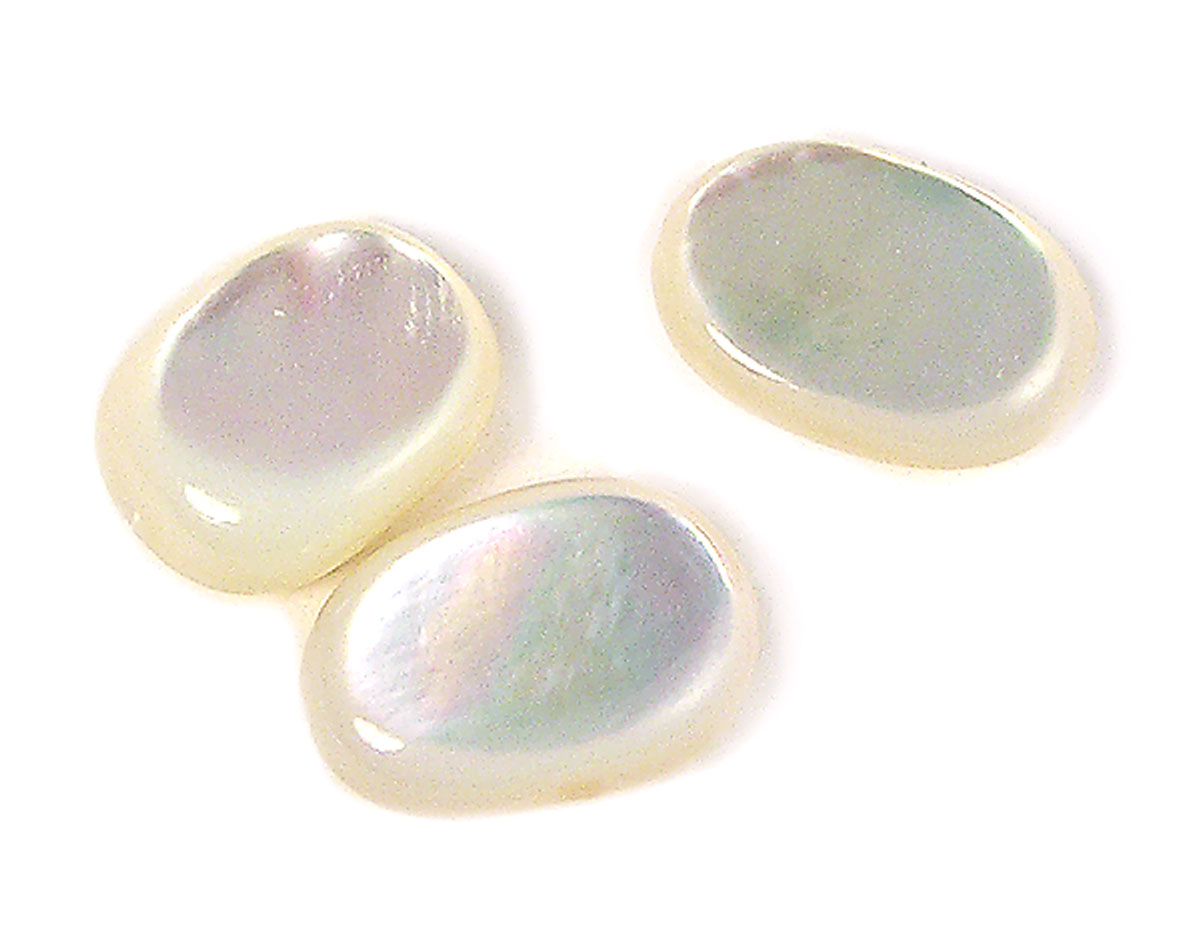 Z22280 22280 Perle coquille de perle mere pierre brillant naturel Innspiro