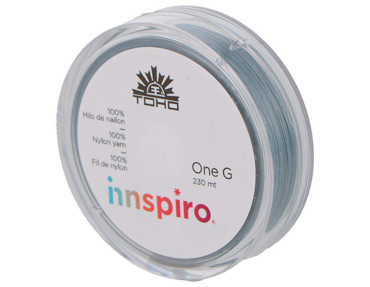 223003 Fil nylon ONE-G n3 gris 0 25mm 230m Toho