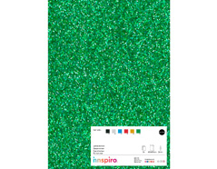 22670 Goma EVA verde purpurina laminas 40x60cm x2mm 5u Innspiro - Ítem