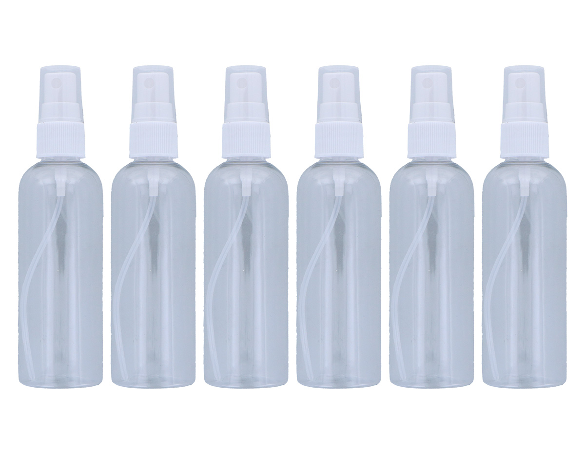 2430 Set de 6 botes plasitco vaporizadores de 100ml Innspiro