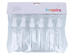 2430 Set de 6 botes plasitco vaporizadores de 100ml Innspiro - Ítem1