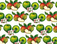 300118 Papel para decoupage manzanas verdes Innspiro - Ítem