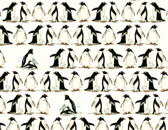 300309 Papier pour decoupage pingouins Innspiro - Article