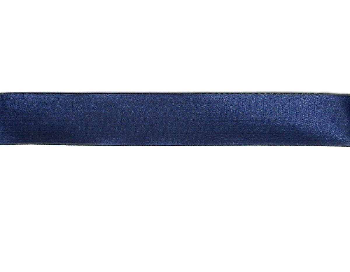 30062 Ruban decoratif bleu avec bordure noire Innspiro