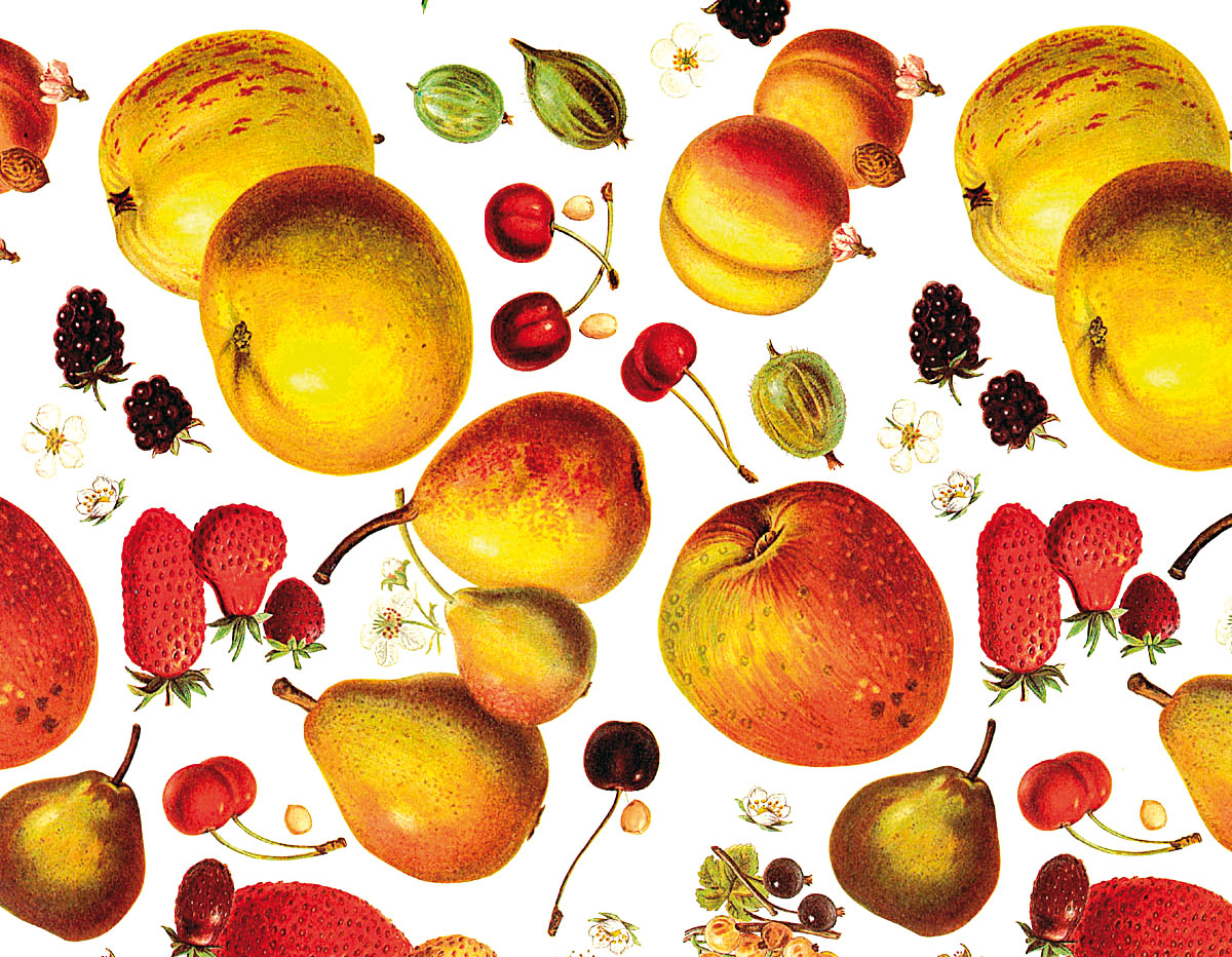 301624 Papel para decoupage fruta Innspiro