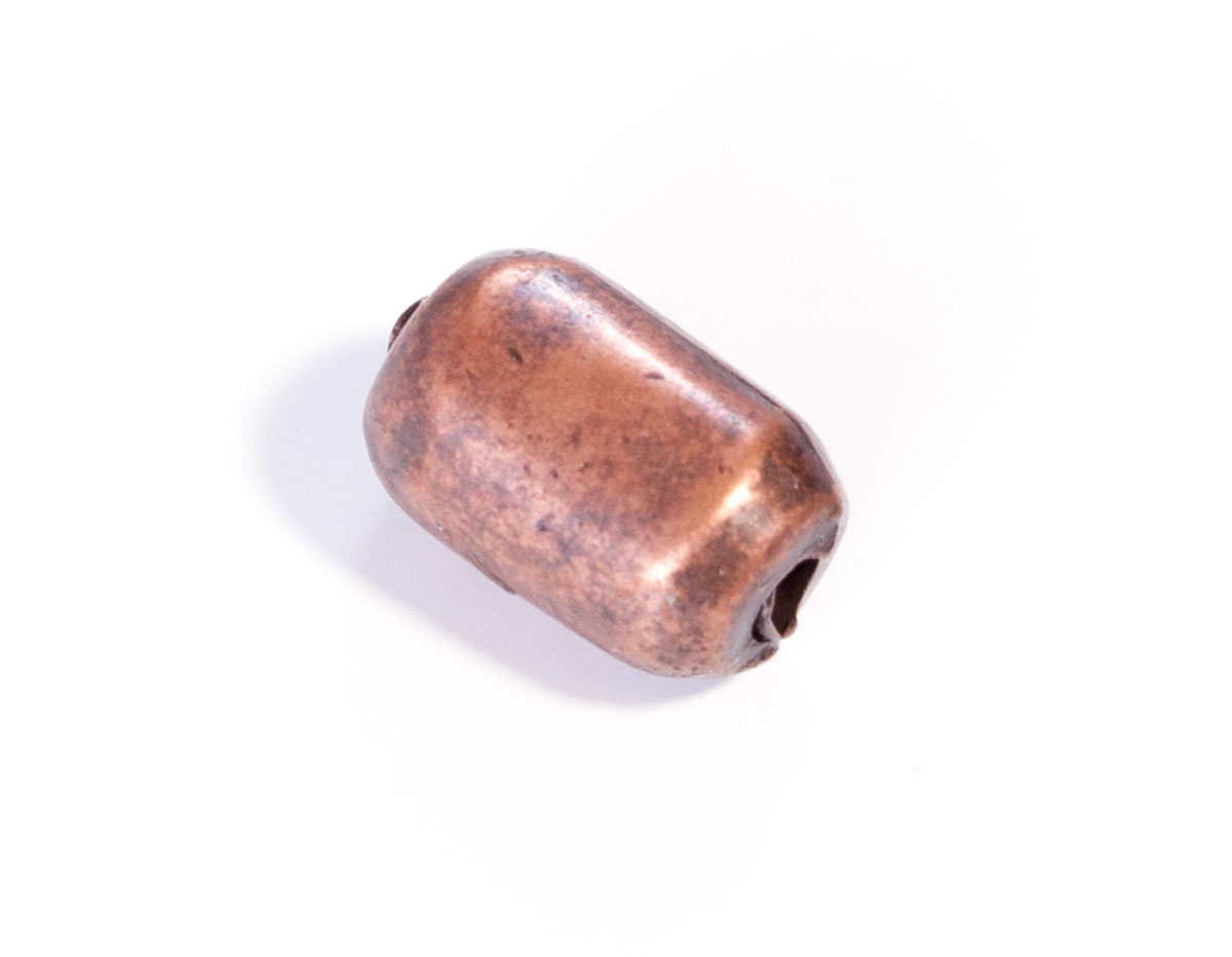 Z31038 31038 Perle metallique zamak cylindre cuivre vieilli Innspiro