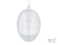 310513 Oeuf plastique transparent 2 parts Innspiro - Article