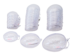 310803 Maxi pack Huevos plastico transparente para colgar 2 partes Innspiro - Ítem