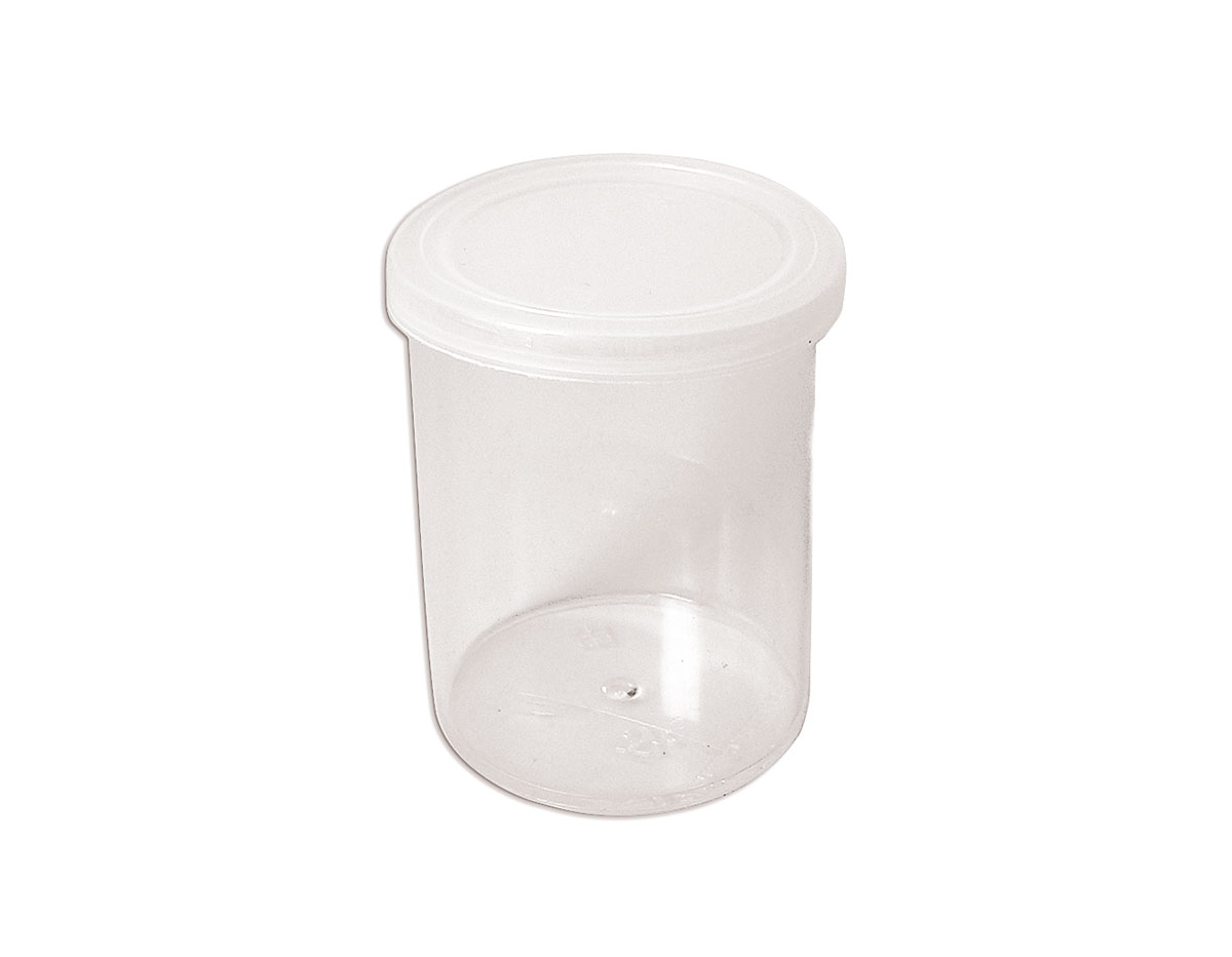 Pot plastique rond avec couvercle Verroterie Composants Bijouterie 315