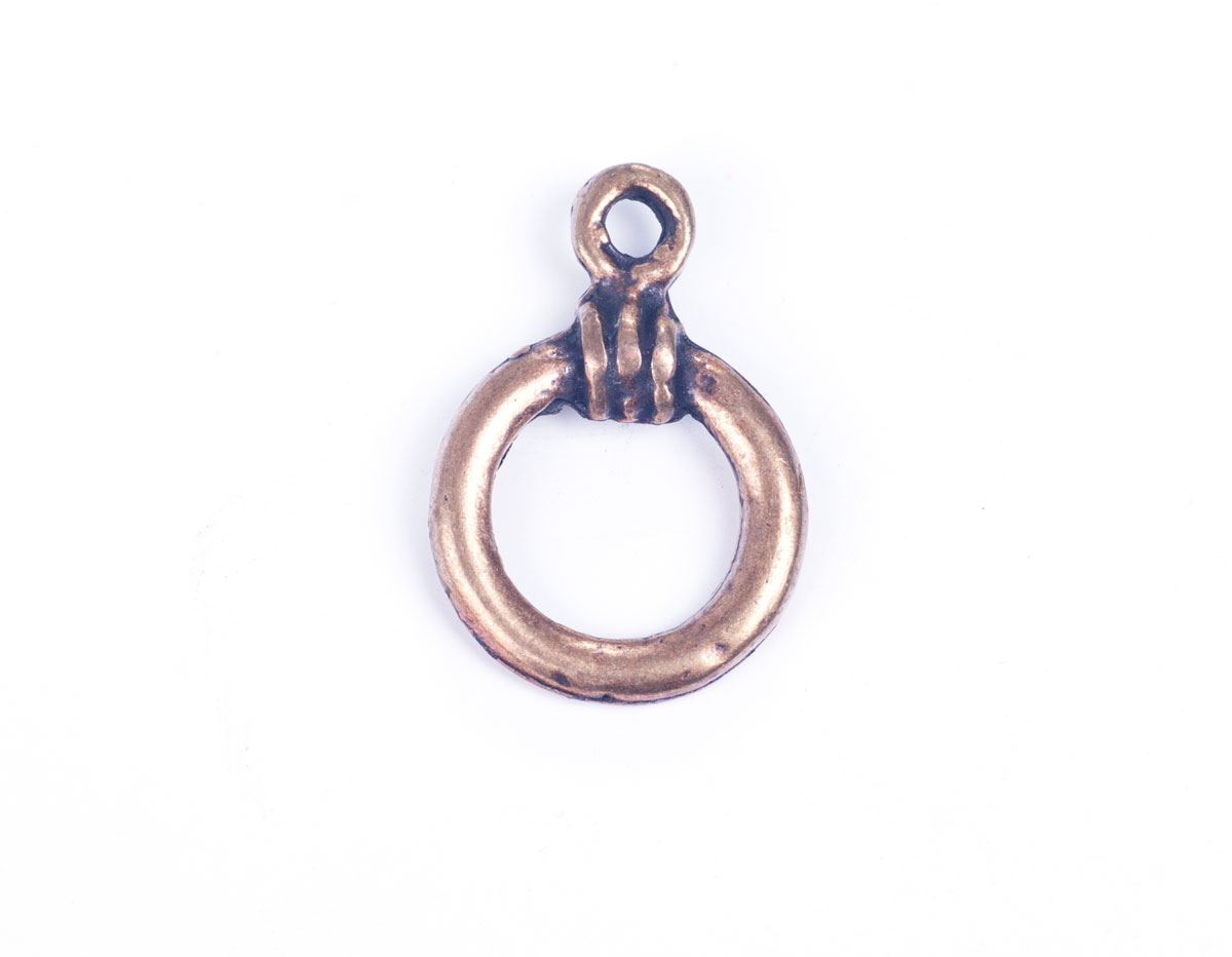 31627 Z31627 Figure montage metallique zamak Pendentif avec anneau dore vieilli Innspiro