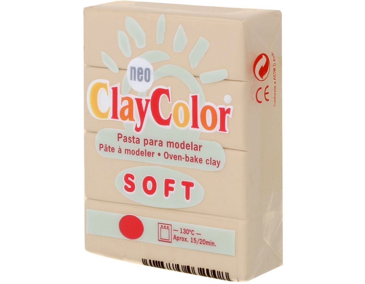 3201 Pate polymere soft peche ClayColor