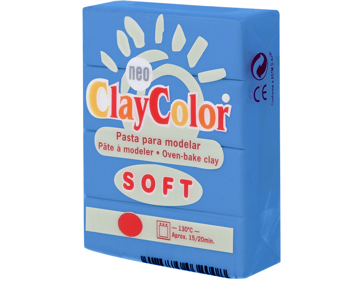 3208 Pasta polimerica soft azul noche ClayColor