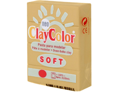 3214 Pasta polimerica soft ocre ClayColor - Ítem