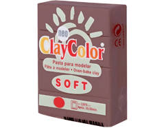 3216 Pasta polimerica soft marron oscuro ClayColor - Ítem