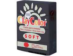 3221 Pasta polimerica soft negro ClayColor - Ítem