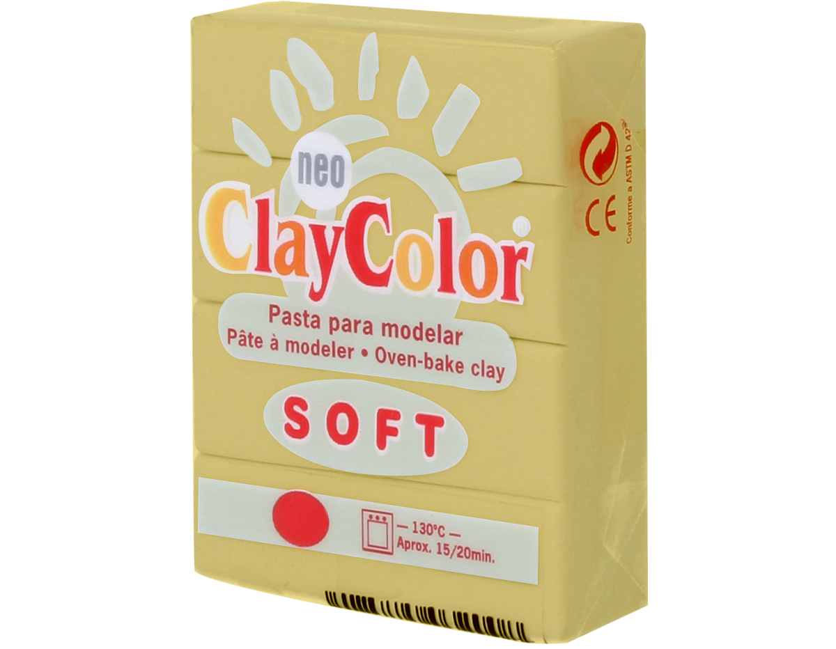 3223 Pasta polimerica soft dorado ClayColor