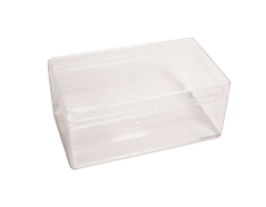 326 Caja plastico rectangular transparente Innspiro - Ítem