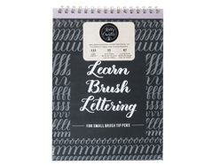 343560 Cuaderno caligrafia Kelly Creates Small Brush Workbook American Crafts - Ítem
