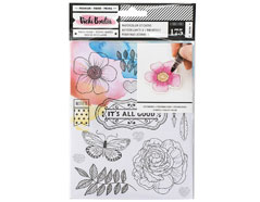 343888 Pegatinas para colorear Watercolor Stickers Vicky Boutin American Crafts - Ítem